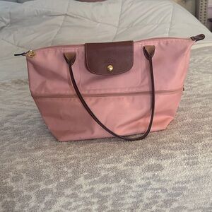 Expandable travel bag le pliage Longchamp Pink Tote